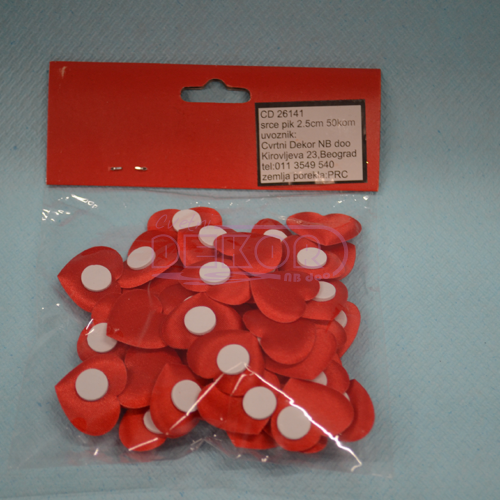 Srce stiker set od 50 komada dekoracija