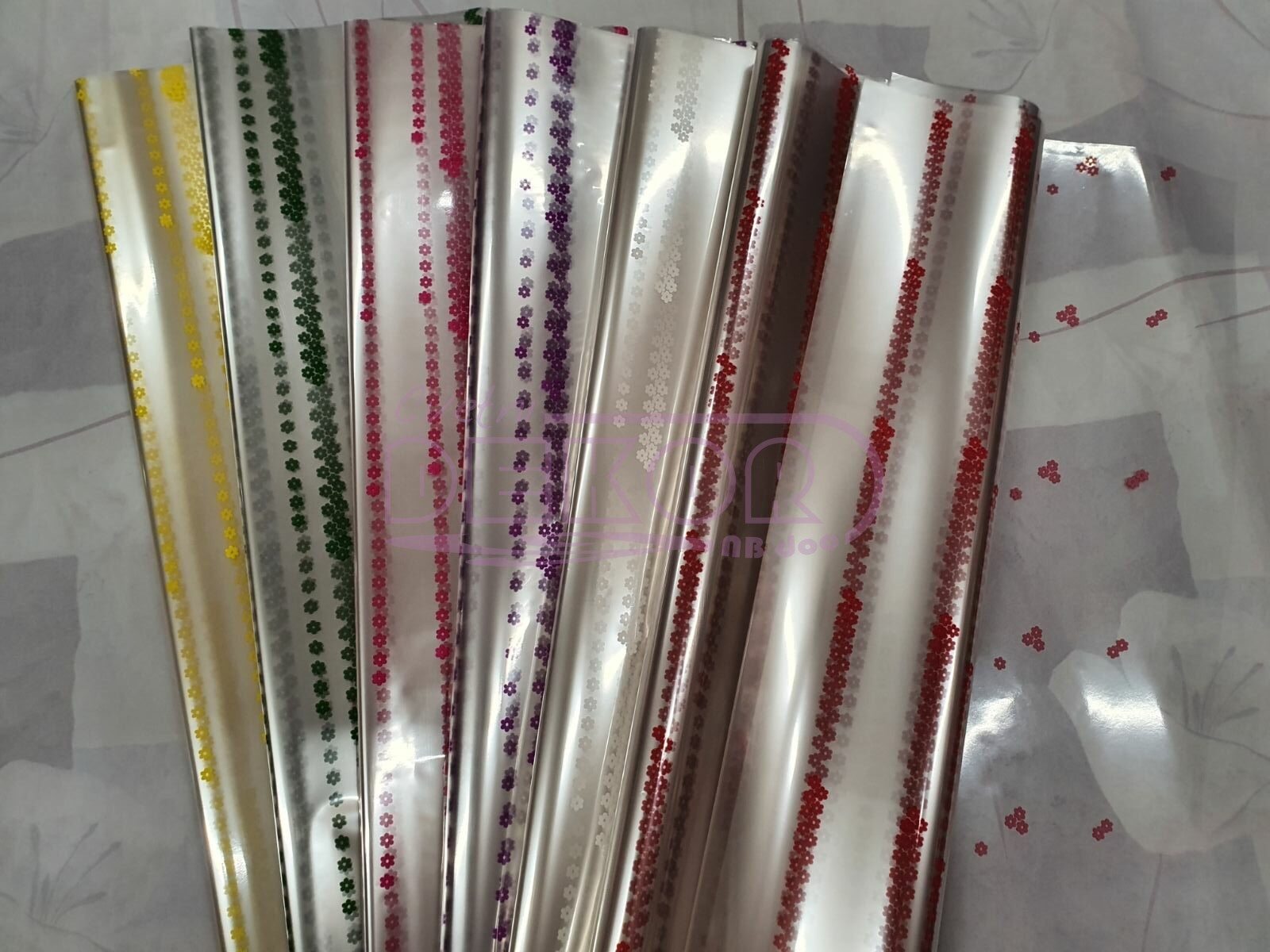 Celofan razni dezeni