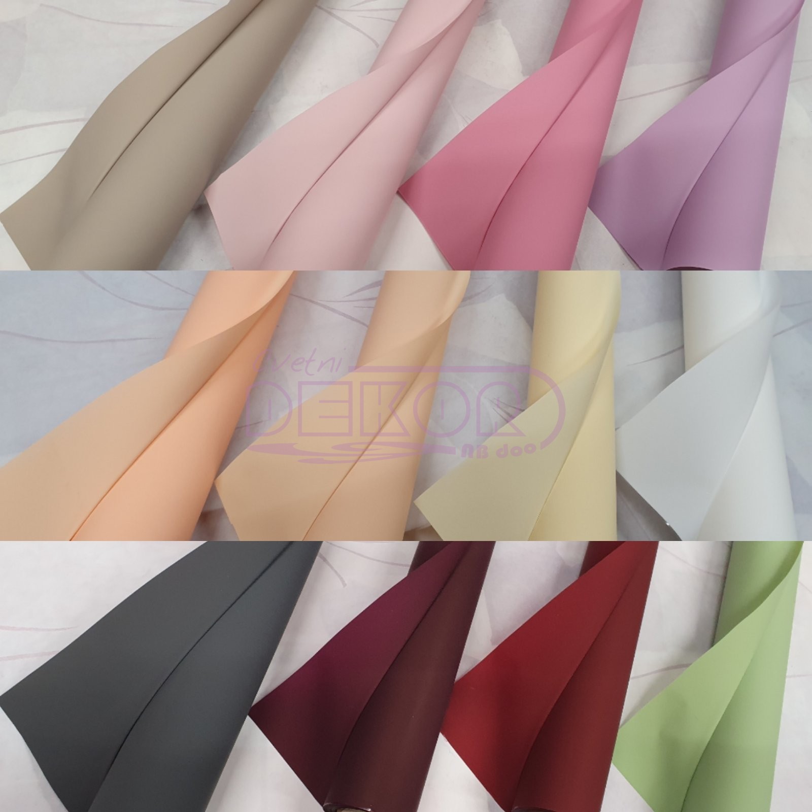 Folija Glamour u raznim bojama