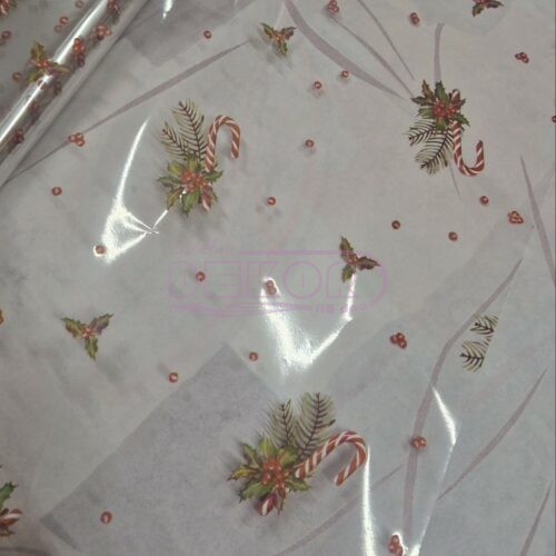 providni celofan sa novogodišnjim elementima